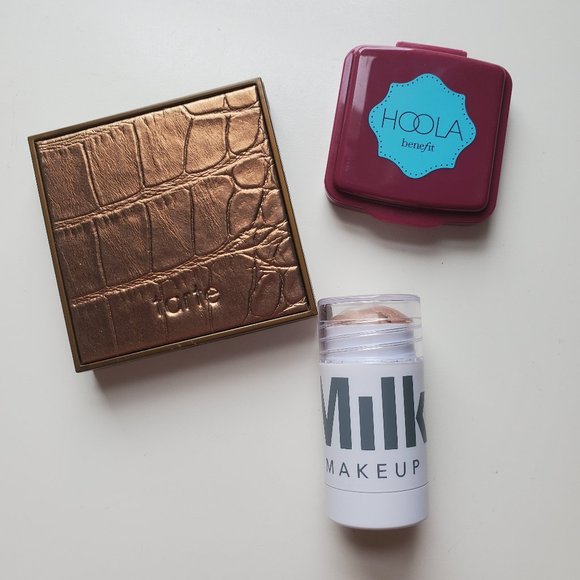 Travel size bronzers/highlighter